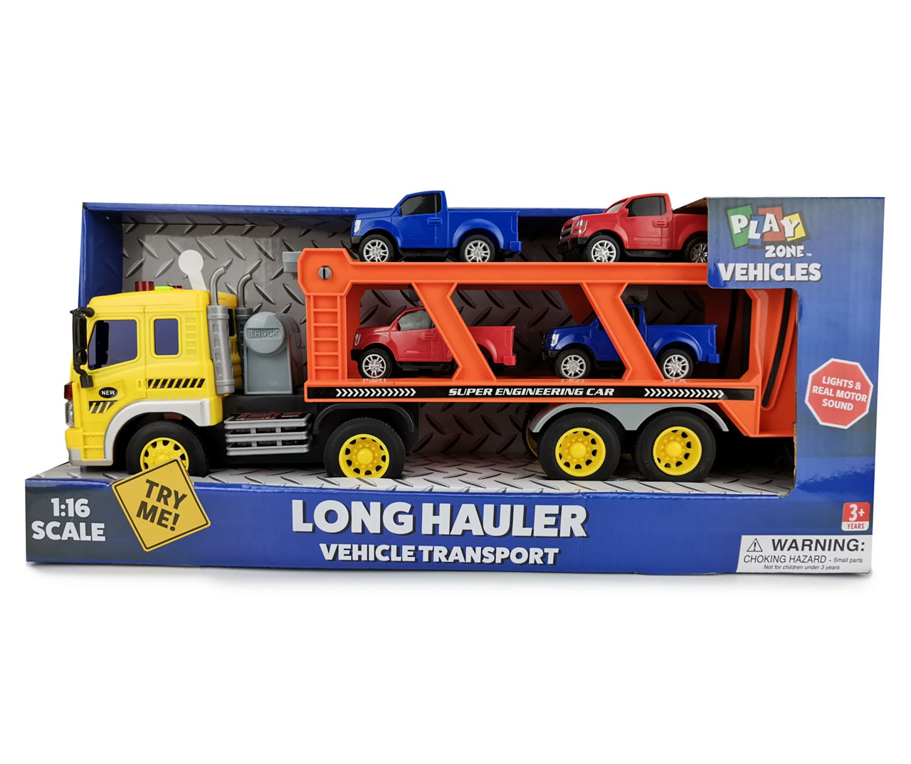 Maxx Action Long Hauler Vehicle Transport Toy