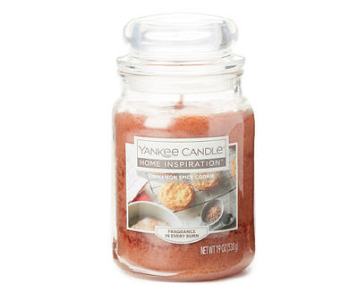 Cinnamon Spice Cookie Large Jar Candle, 19 Oz.
