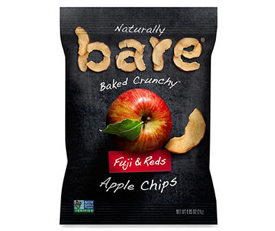 Bare Baked Crunchy Apple Chips Fuji & Reds 0.85 Ounce