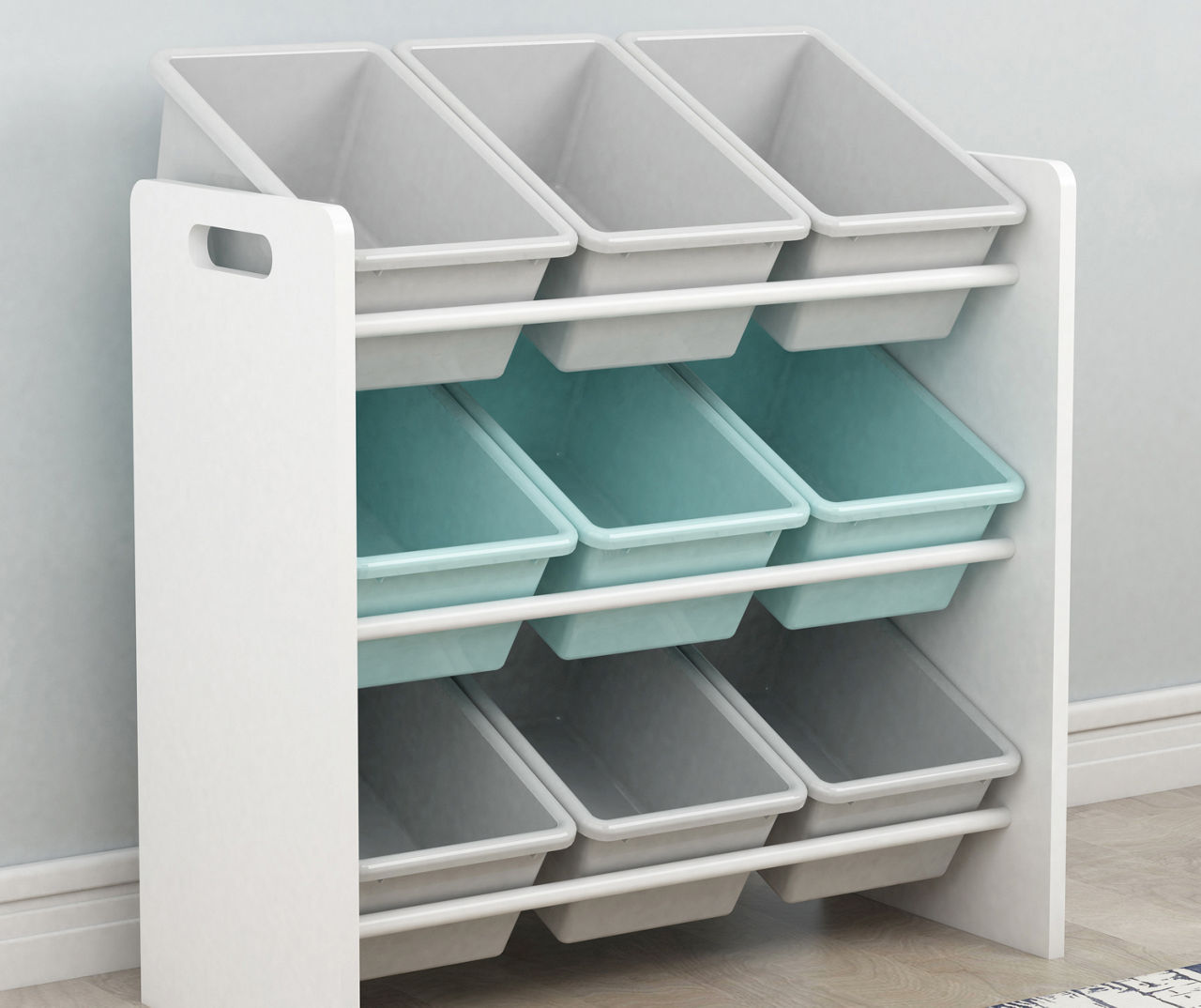 Toy Storage Organizer for Kids, 3-Tier Multi-Purpose Storage Bins