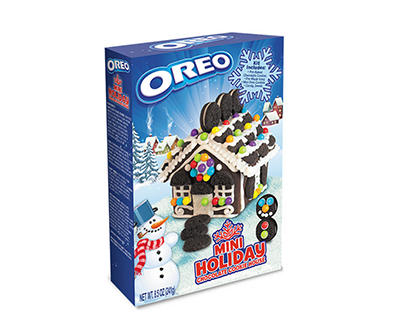 Mini Holiday Oreo Chocolate Cookie House Kit, 8.5 Oz.