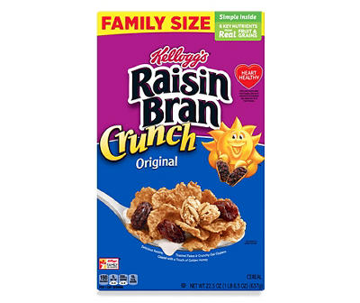 Kellogg's Raisin Bran Cereal Crunch 22.5oz
