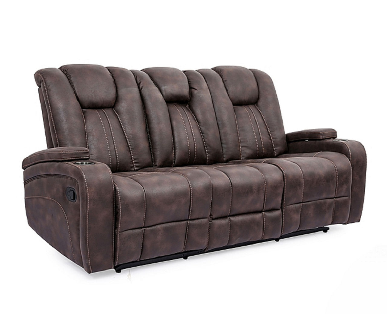 Jamestown Espresso Reclining Sofa