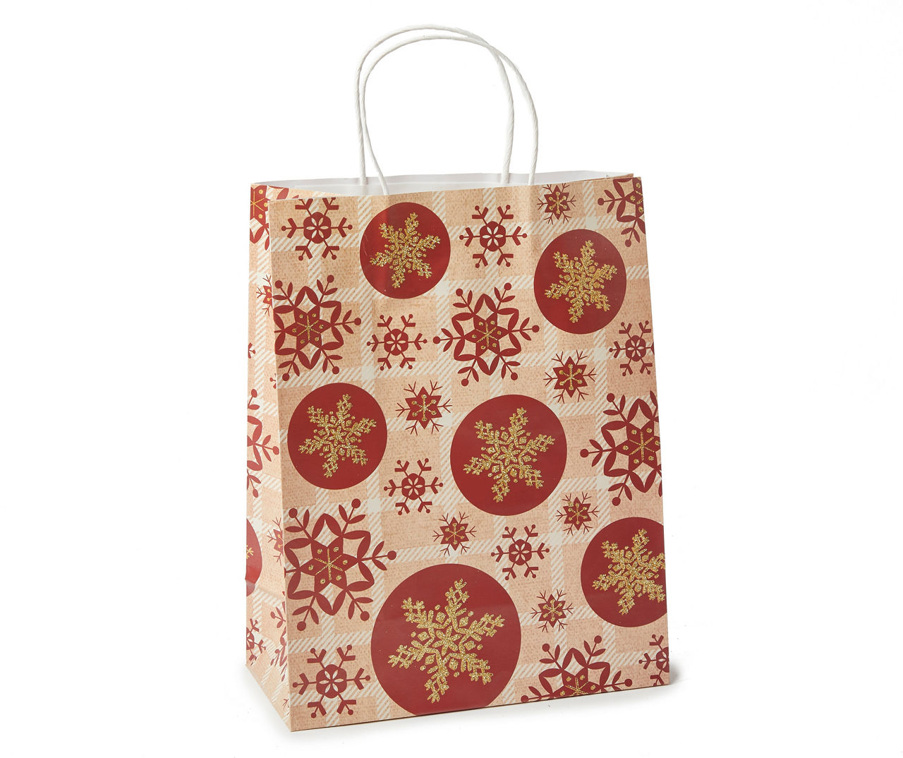 Gift Bags, Assorted Sizes, Bundled with Coordinating Tissue Paper and  Raffia Ribbon (Christmas Buffalo Plaid) - Tissue Paper