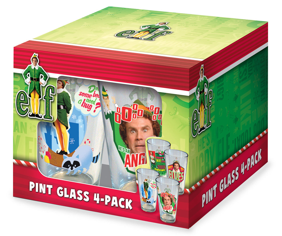 Princess Pint Glasses, 4-Pack