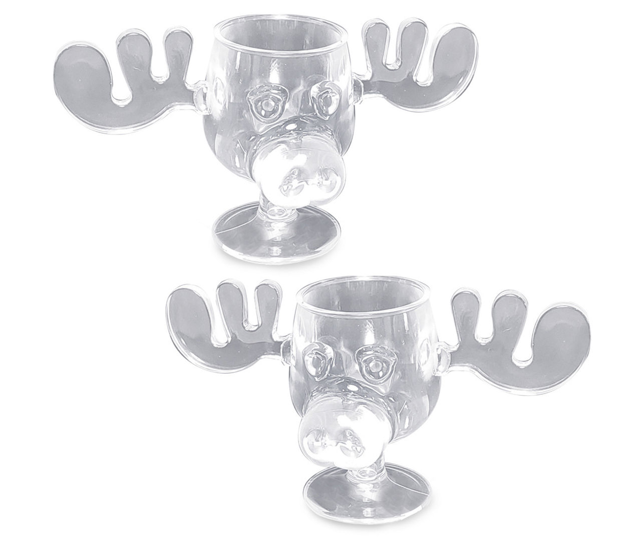 National Lampoon's Christmas Vacation Moose Acrylic Wineglasses, 2-Pack