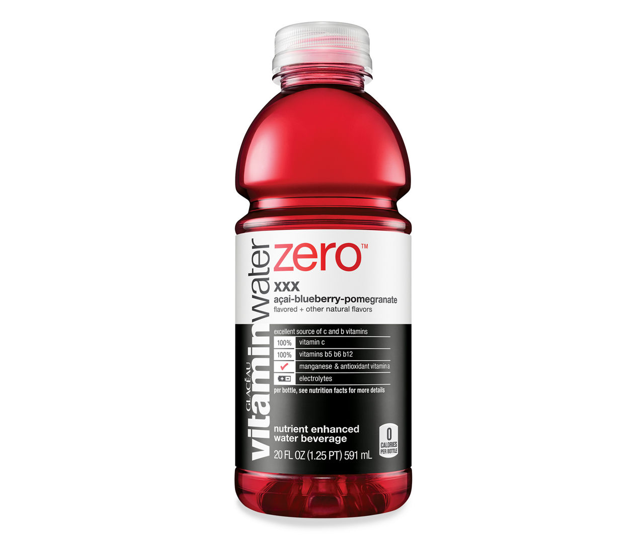 Vitaminwater Vitaminwater Zero Sugar Xxx, Electrolyte Enhanced Water W ...