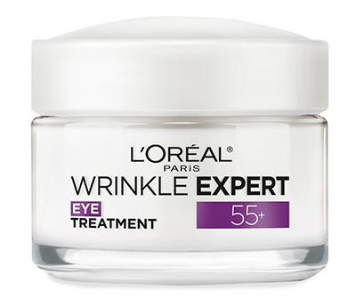 L'Oreal Paris Wrinkle Expert 55+ Anti-Wrinkle Eye Treatment, 0.5 onz