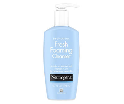 Fresh Foaming Facial Cleanser & Makeup Remover, 6.7 fl. oz