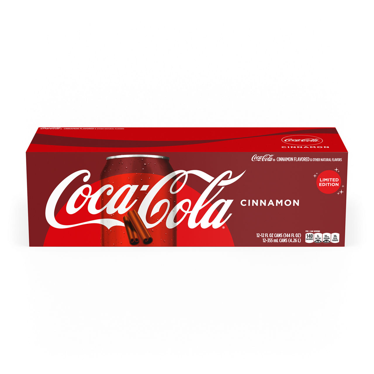CocaCola CocaCola Cinnamon, Cinnamon Flavored Coke Soda Pop Soft