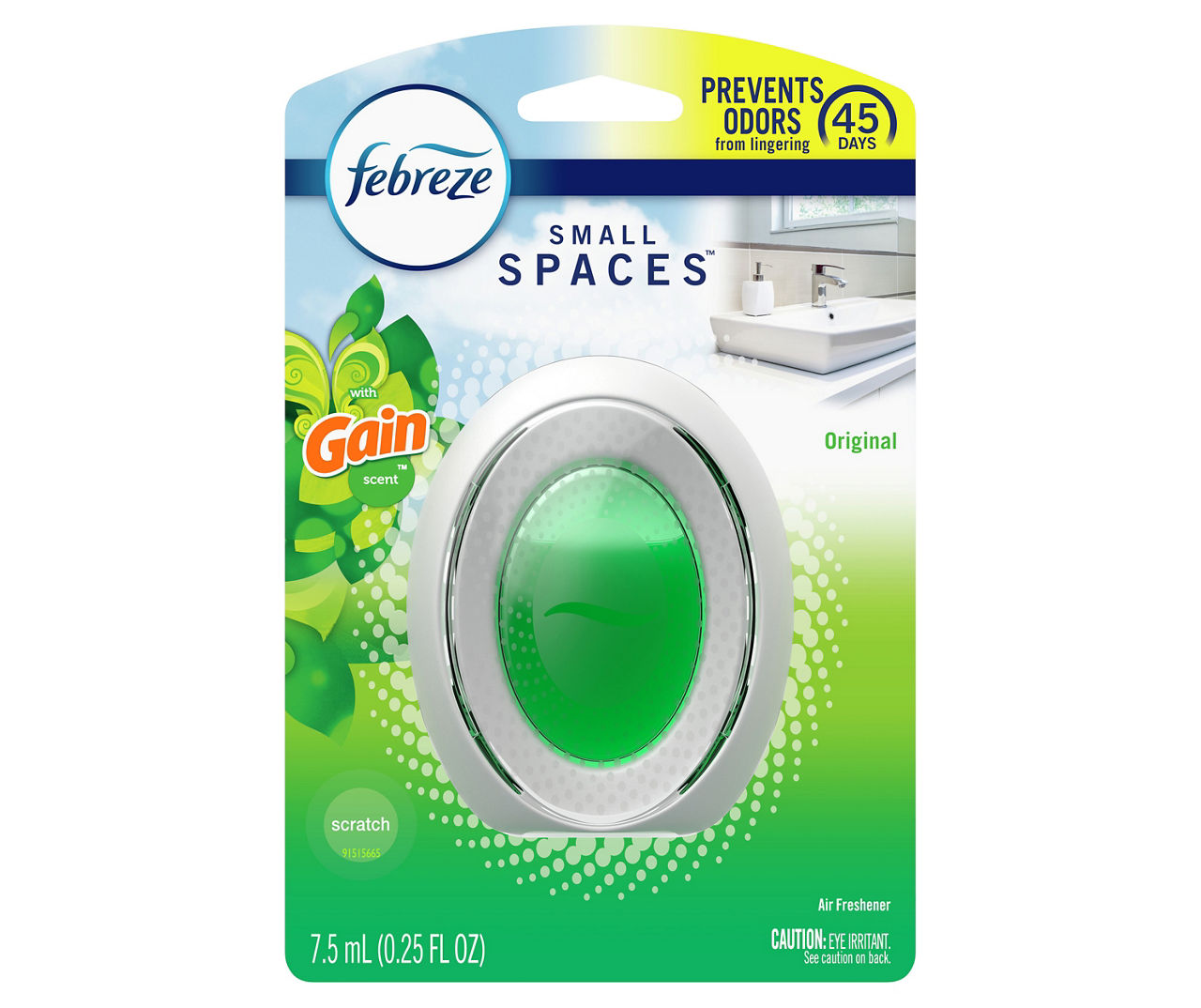 Febreze Febreze Small Spaces Air Freshener, Gain Original Scent, 1