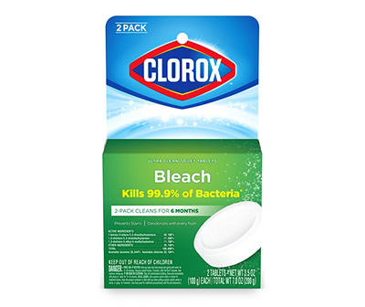 Ultra Clean Bleach Toilet Tablets, 2-Pack