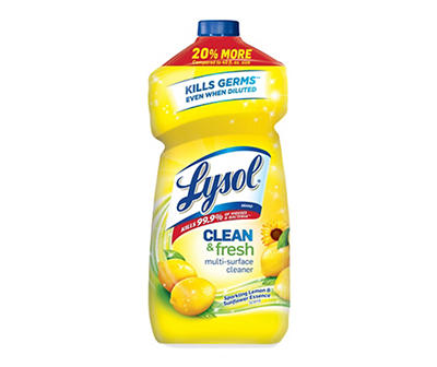 Clean & Fresh Lemon Multi-Surface Cleaner, 48 Oz.
