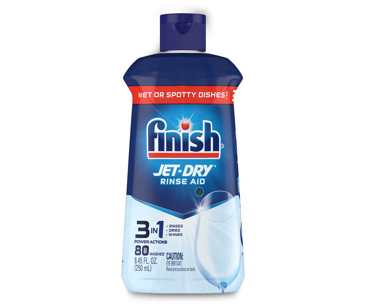 Finish Jet-Dry Rinse Aid, Dishwasher Rinse Agent and Drying Agent, 16oz