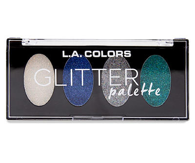 L.A. Colors Glitter 4-Pan Eyeshadow Palette