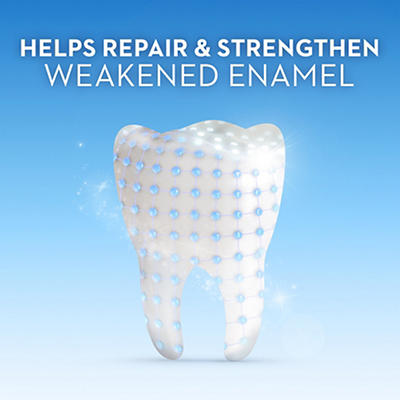 Crest Enamel Repair & Gum Advanced Whitening Anticavity Fluoride Toothpaste, 4.1 oz