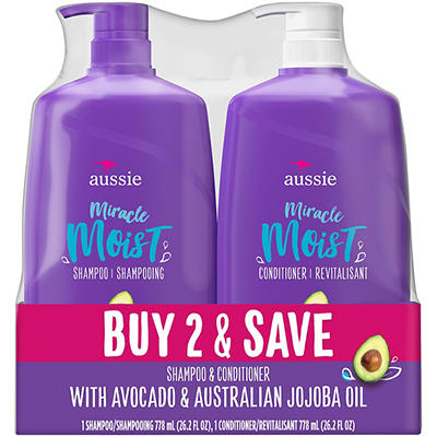 Miracle Moist Shampoo & Conditioner Hair Set, 2-Pack