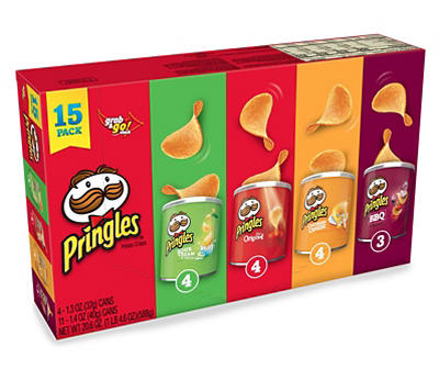 Pringles Crisps 4 Flavors 20.6oz