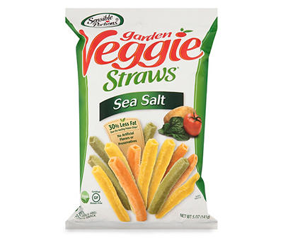 Sea Salt Garden Veggie Straws, 5 Oz.