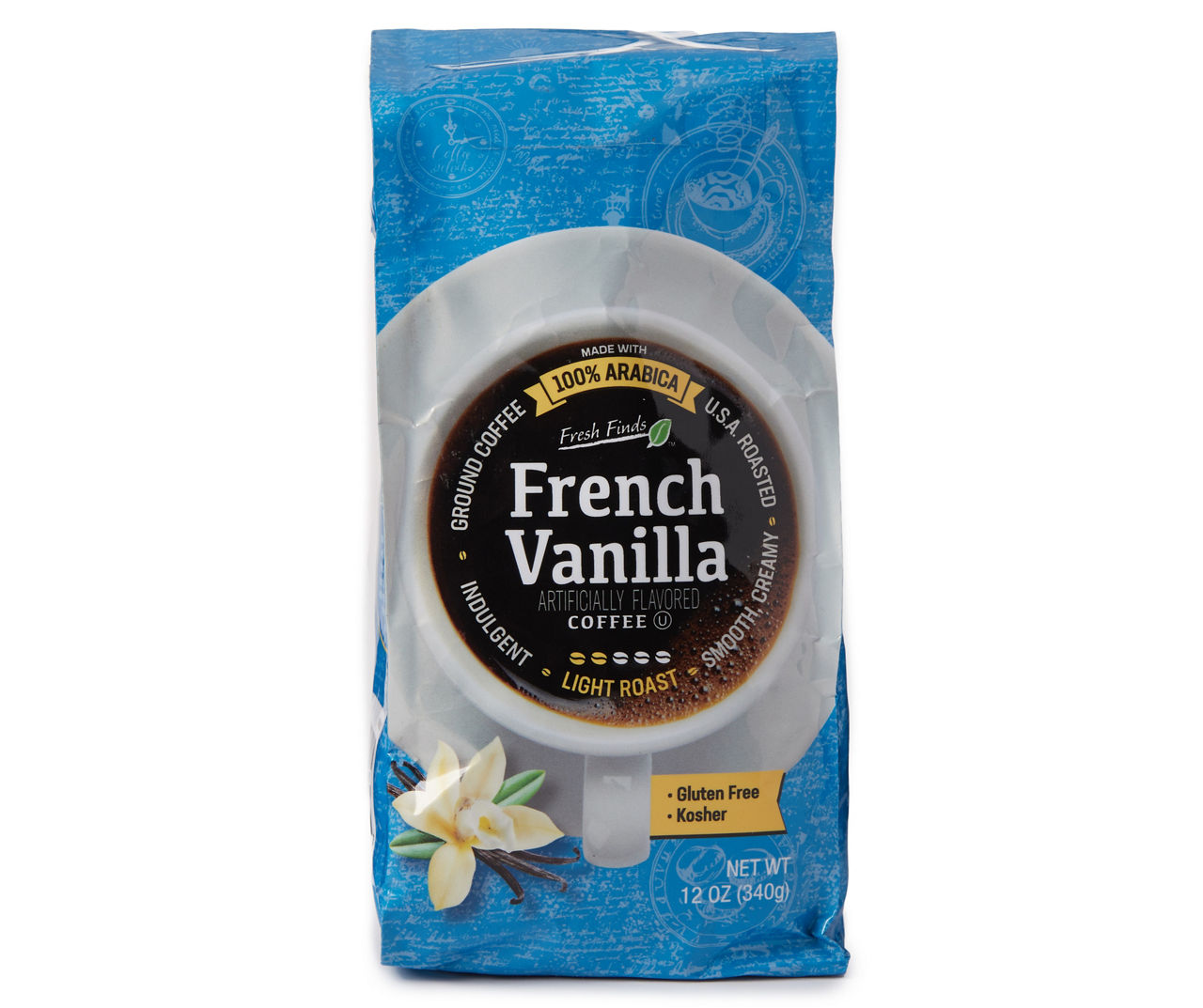 Light Roast French Vanilla Blend Coffee, 12 Oz.