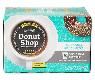 Donut Shop 12-Pack Single Serve Brew Cups