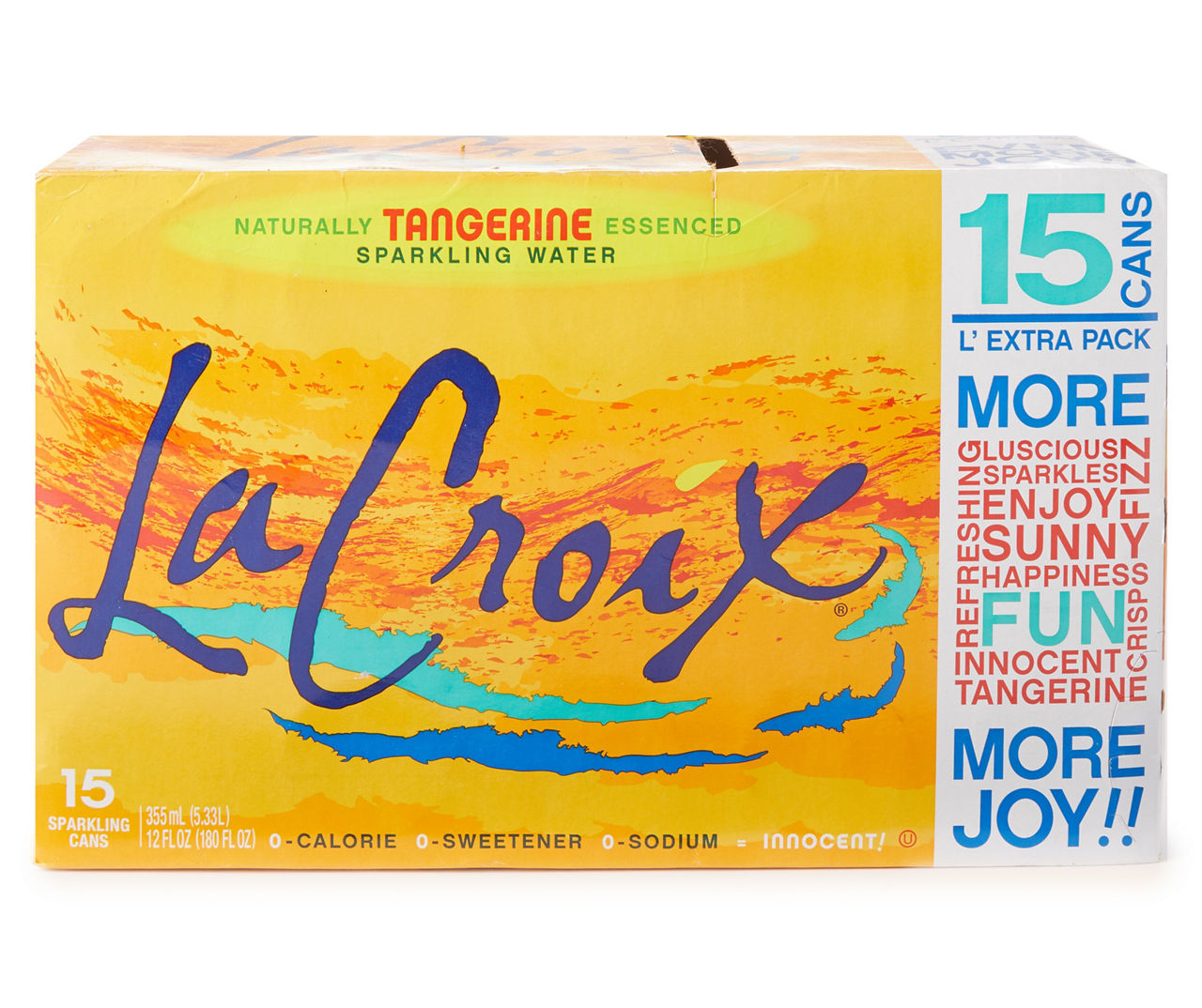 La Croix Tangerine Sparkling Water, 15Pack Big Lots