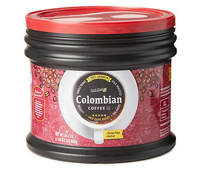 Colombian Ground Coffee, 24.2 Oz.