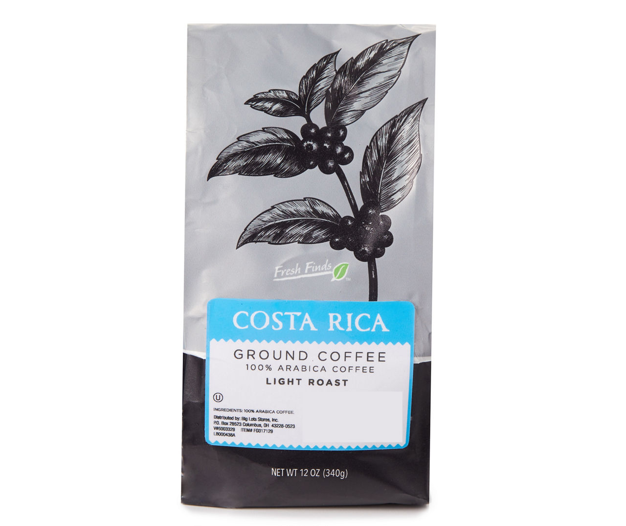 Light Roast Costa Rica Blend Coffee, 12 Oz.