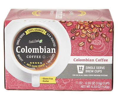 Colombian Medium-Dark Roast 12-Pack Brew Cups