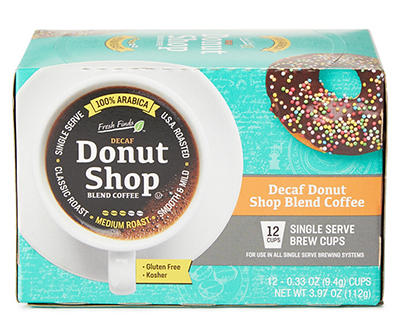 Decaf Donut Shop Medium Roast 12-Pack Brew Cups