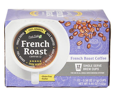 French Roast 12-Pack Single Serve Brew Cups