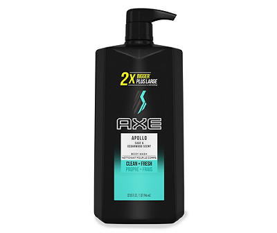 AXE Apollo Clean + Fresh Body Wash 32 fl. oz. Bottle