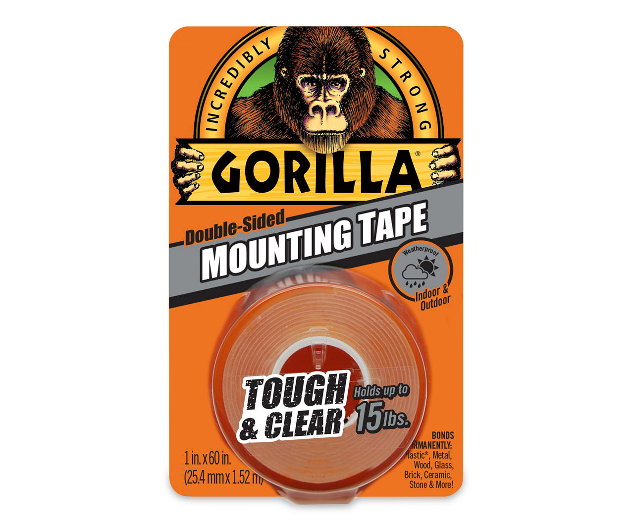 Gorilla Double-Sided Mounting Tape, (60)