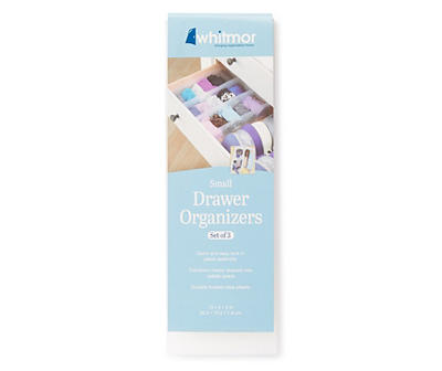 Small Drawer Organizers, 3-Pack