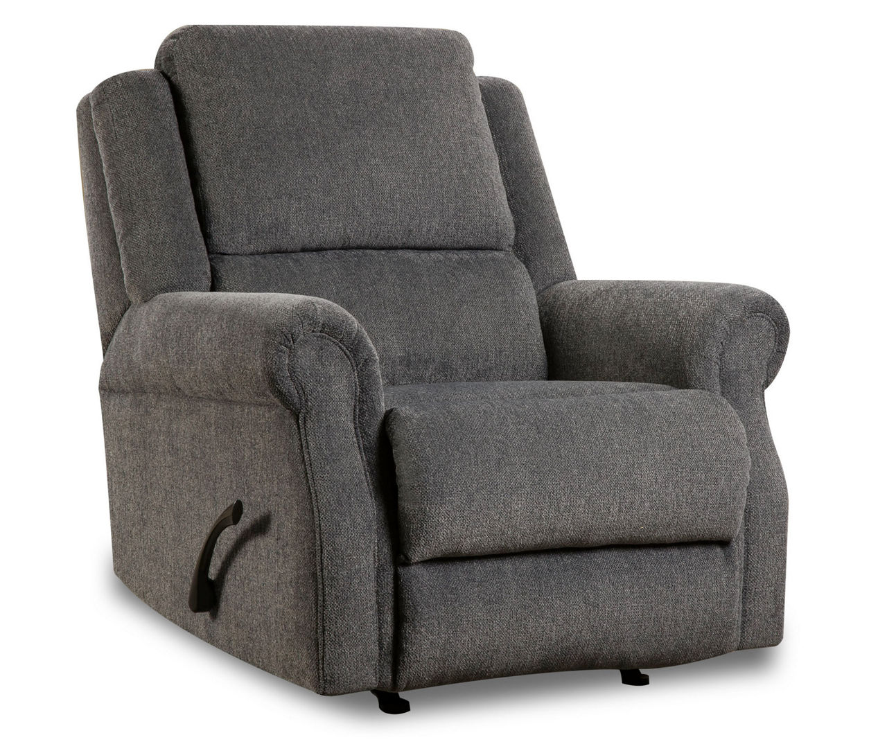 Broyhill naples gray store rocker recliner