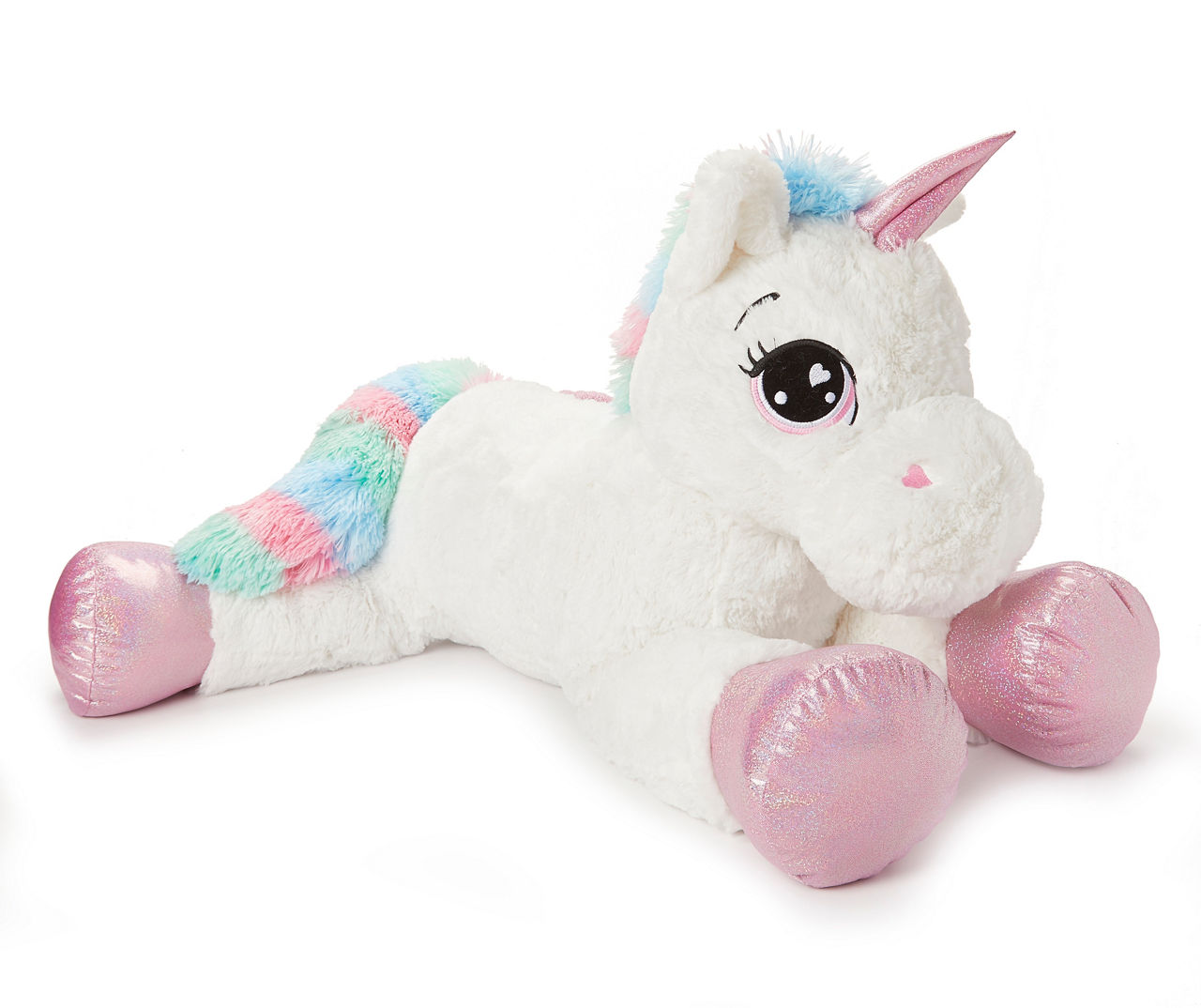 Jumbo sales plush unicorn