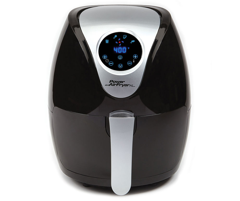 As Seen On TV Black XL 3.4-Quart Power Air Fryer