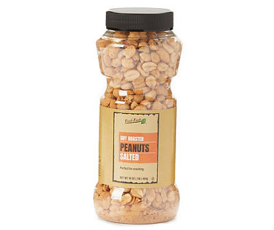 Dry Roasted Salted Peanuts, 16 Oz.
