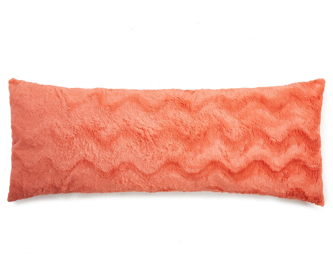 Extra Long Lumbar Pillow Cover, Large Lumbar Pillow Case, Coral