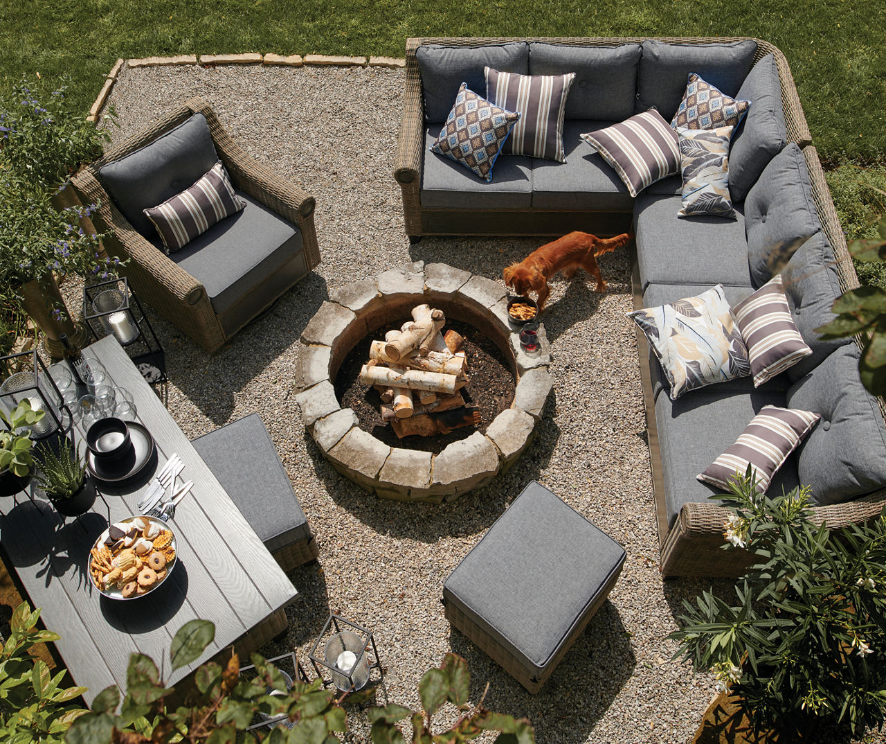 Outdoor patio deals set big lots