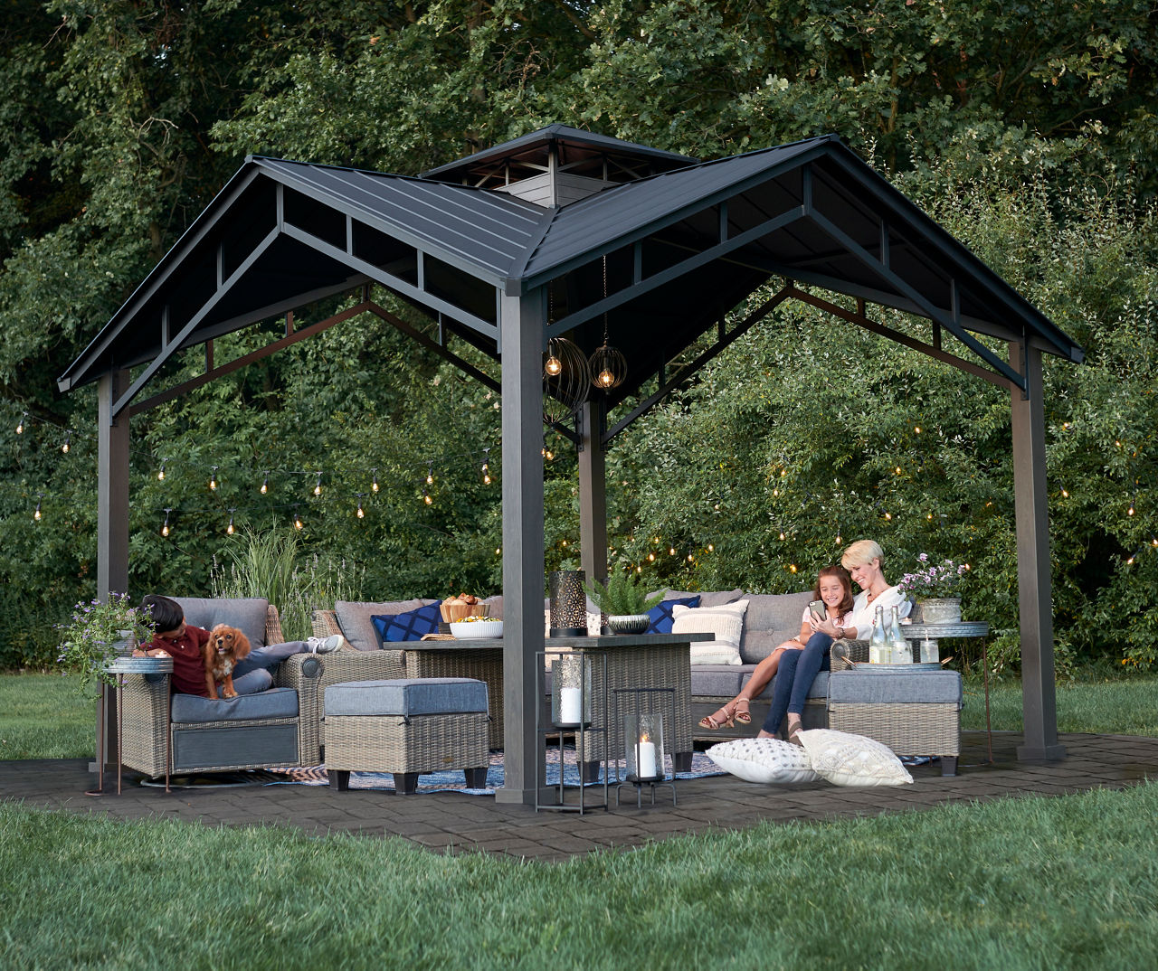 Big lots outdoor furniture cheap gazebo