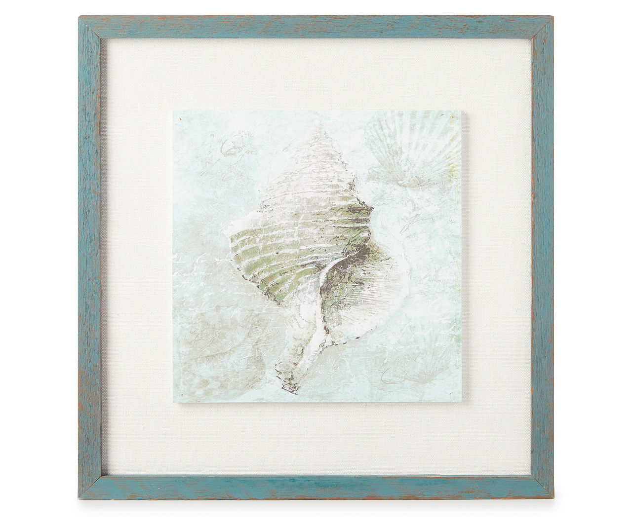 Conch Shell Framed Plaque | Big Lots