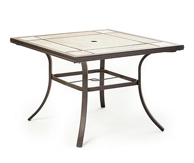 RIDGEWOOD 40 IN SQUARE TILE TOP DINING TABLE