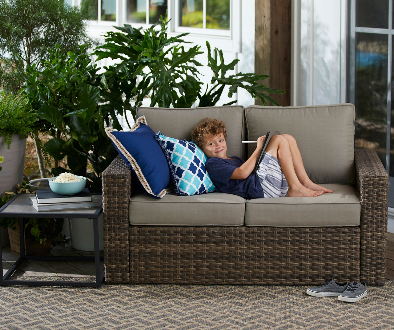 Big lots outlet outdoor loveseat