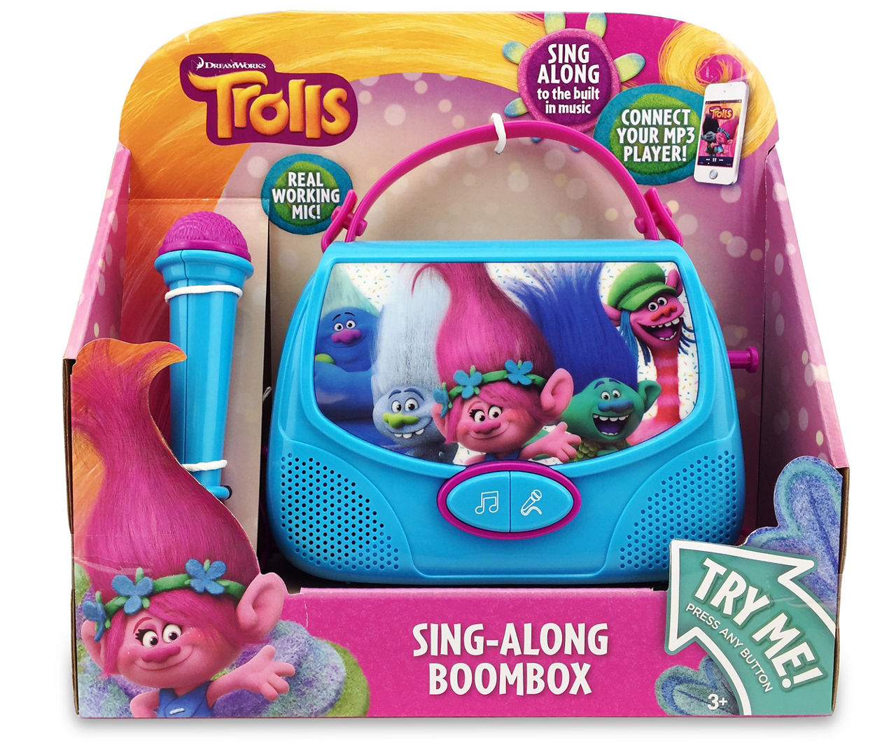 Trolls Sing-Along Boombox Trolls Toy Playset - JCPenney