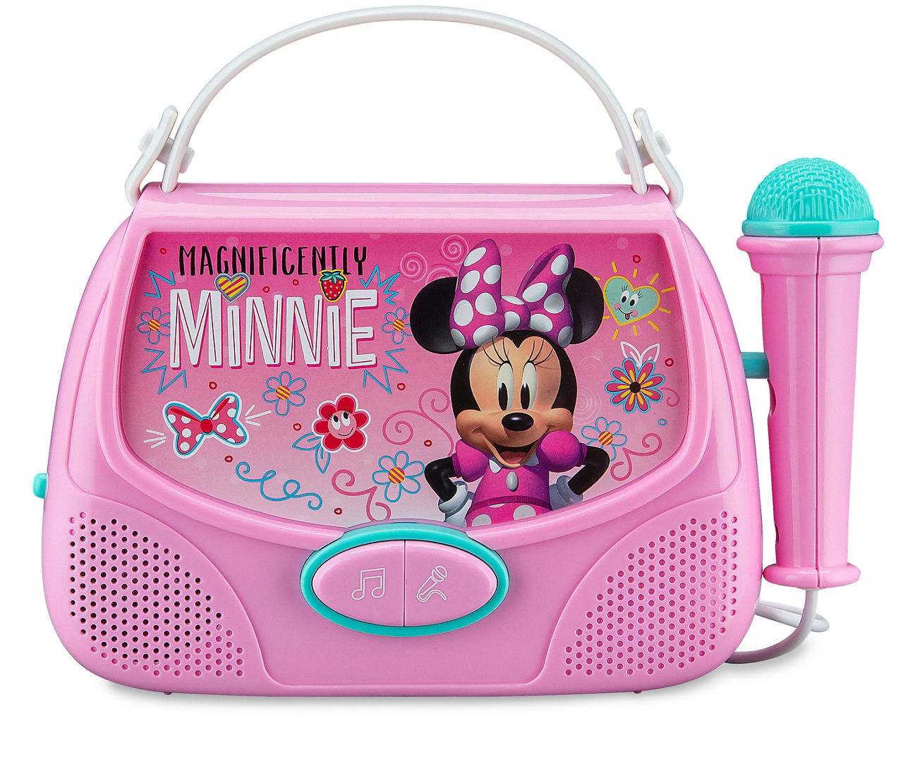 Minnie Mouse Pink Sing Along Miniature Boombox Big Lots