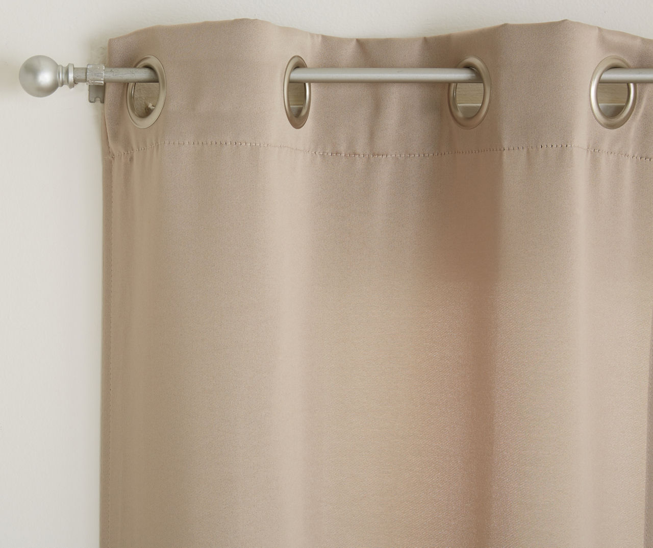 4-Piece Putnam Stone Room-Darkening Curtain Panels Set, (63")