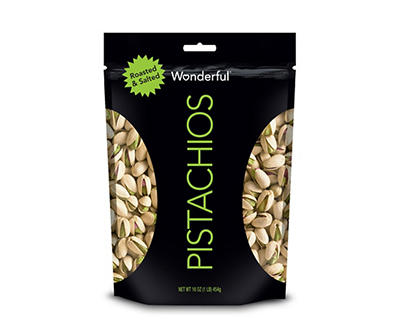 Roasted & Salted In-Shell Pistachios 16 Oz. Resealable Bag