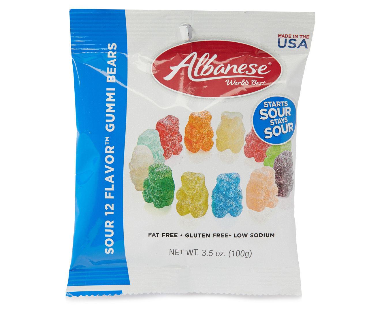 Albanese 12 Flavor Sour Gummi Bears, 3.5 Oz. Big Lots