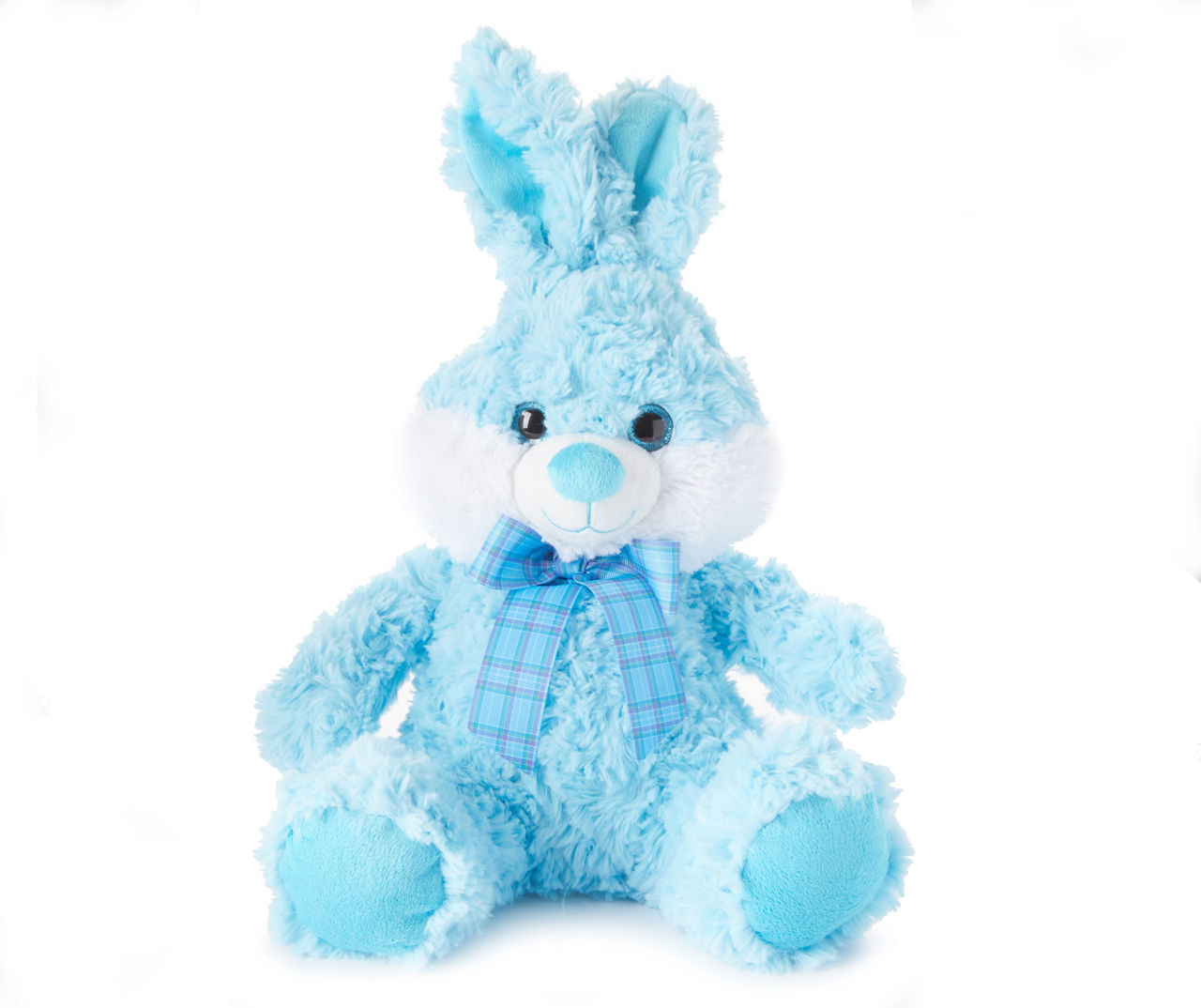 Blue deals stuffed rabbit